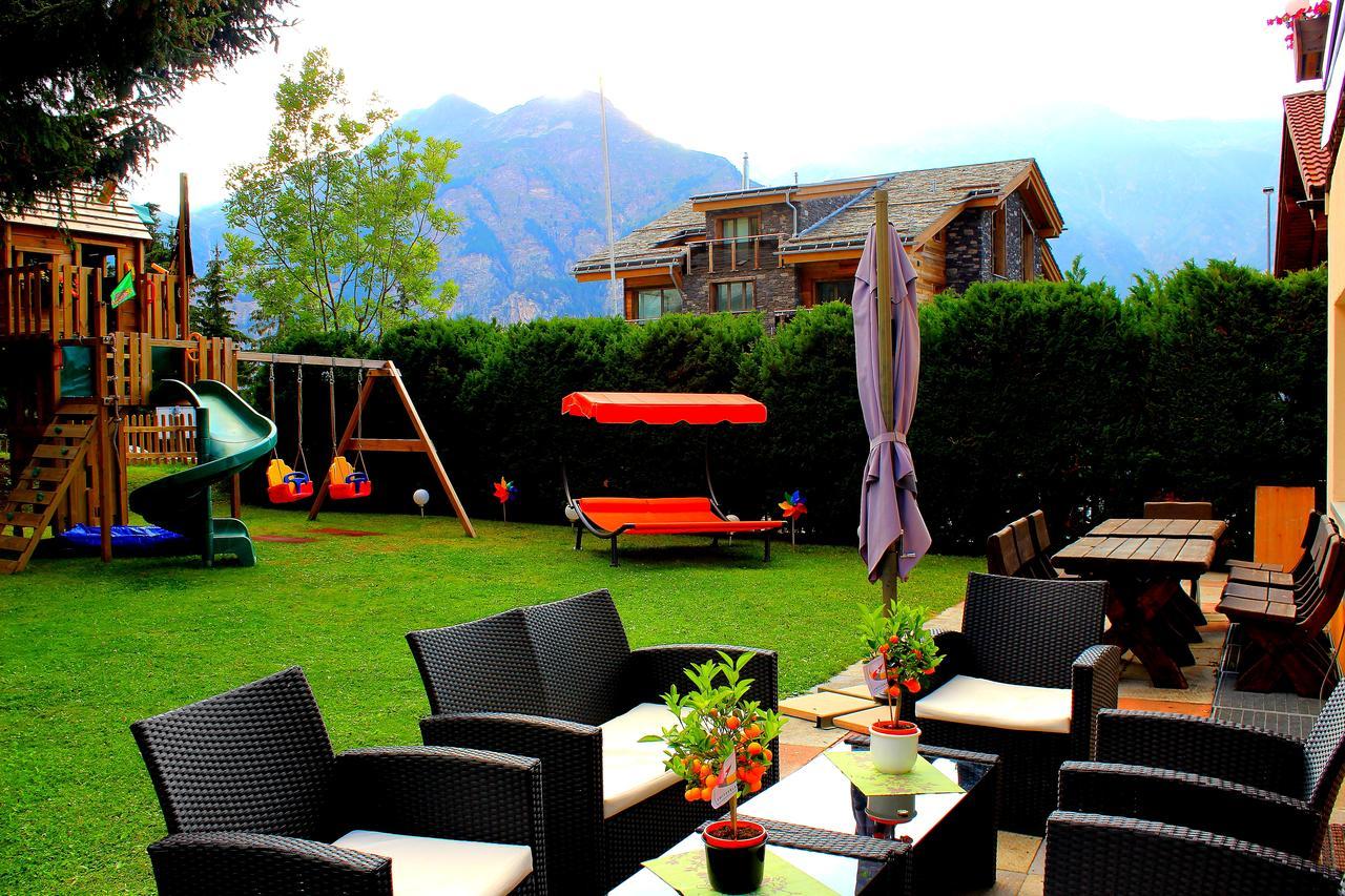 Hotel Alpha Grächen Extérieur photo